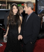 Mel Gibson y Grigorieva cuando eran pareja.